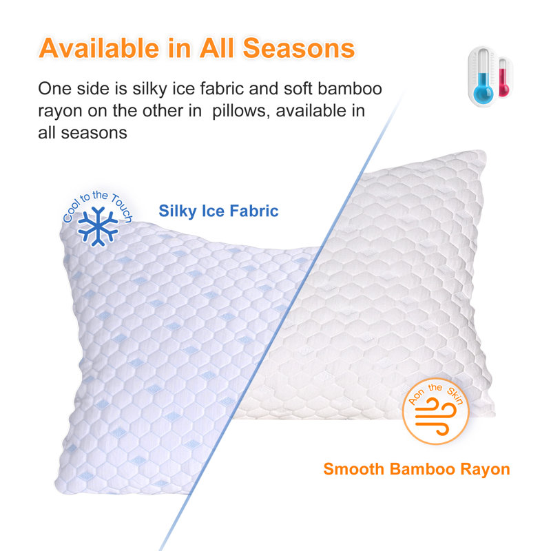 ESHINE Memory Foam Cooling Body Pillow & Reviews Wayfair